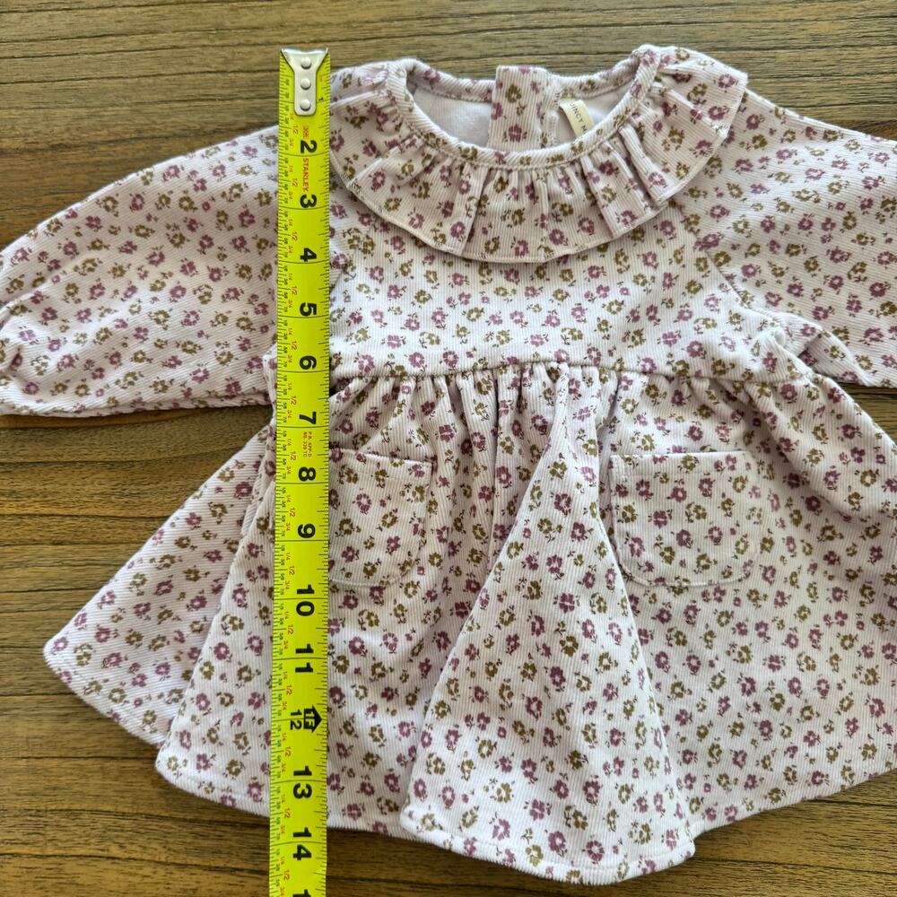 Quincy Mae Wildflower Simone Dress - Size 3-6 months - Picture 6 of 6
